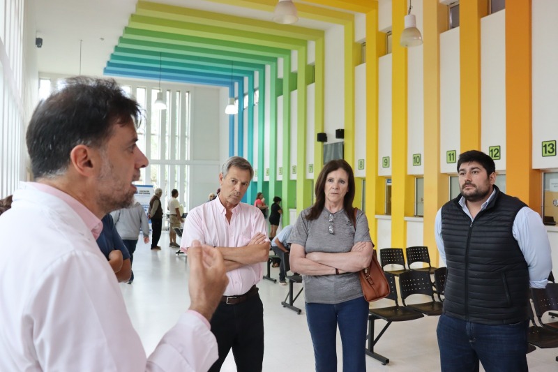 Concejales visitaron el Hospital Municipal �Dr. H�ctor Cura�